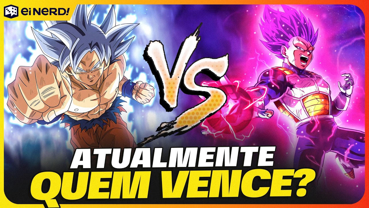 ATUALMENTE, QUEM VENCE? GOKU VS VEGETA [NO AUGE]
