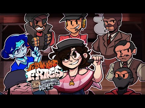 SCOUT FROM TF2?! | FRIDAY NIGHT FORTRESS VS MANN CO V2 DEMO (Friday Night Funkin)