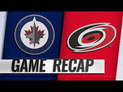 Jets score eight in rout of Hurricanes
