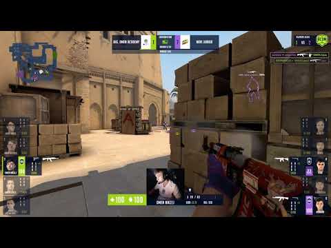 NIKZEj 1VS2 CLUTCH - BIG OMEN ACADEMY VS NAVI JUNIOR - WePlay Academy League - CSGO