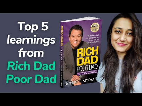 Self help english rich dad poor dad book