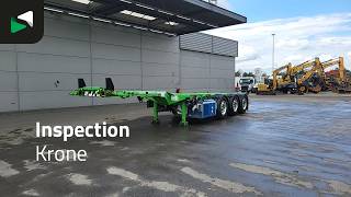 Krone SD Genset Multi 45ft Lift Axle semirremolque de contenedores | Imagen 4 - Autoline