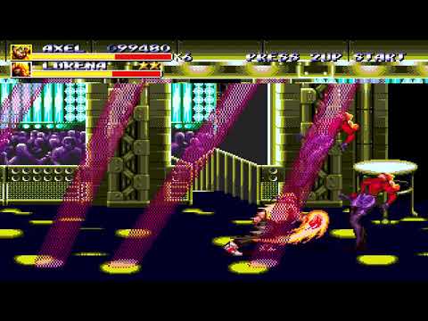 Streets of Rage 3 - Super Axel playthrough