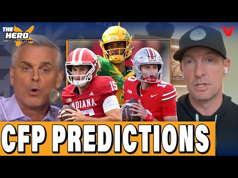 Colin Cowherd & Joel Klatt make their CFP PREDICTIONS + Arch Manning returning to Texas | THE HERD