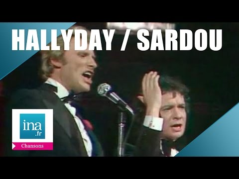 Johnny Hallyday et Michel Sardou "Les villes de solitude" | Archive INA