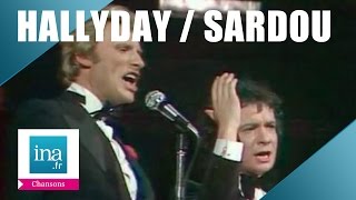 Johnny Hallyday et Michel Sardou "Les villes de solitude" (live officiel) | Archive INA