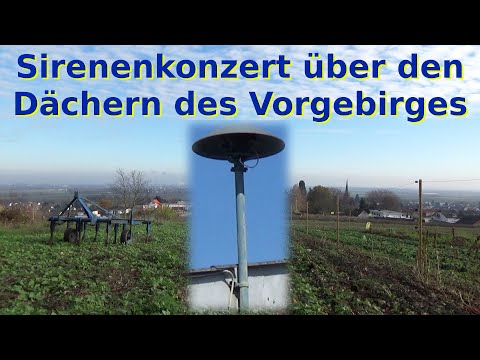 Private Sirene ertönt bei offiziellem Probealarm? | Sirenenprobe E57-Sirenen Bornheim-Merten