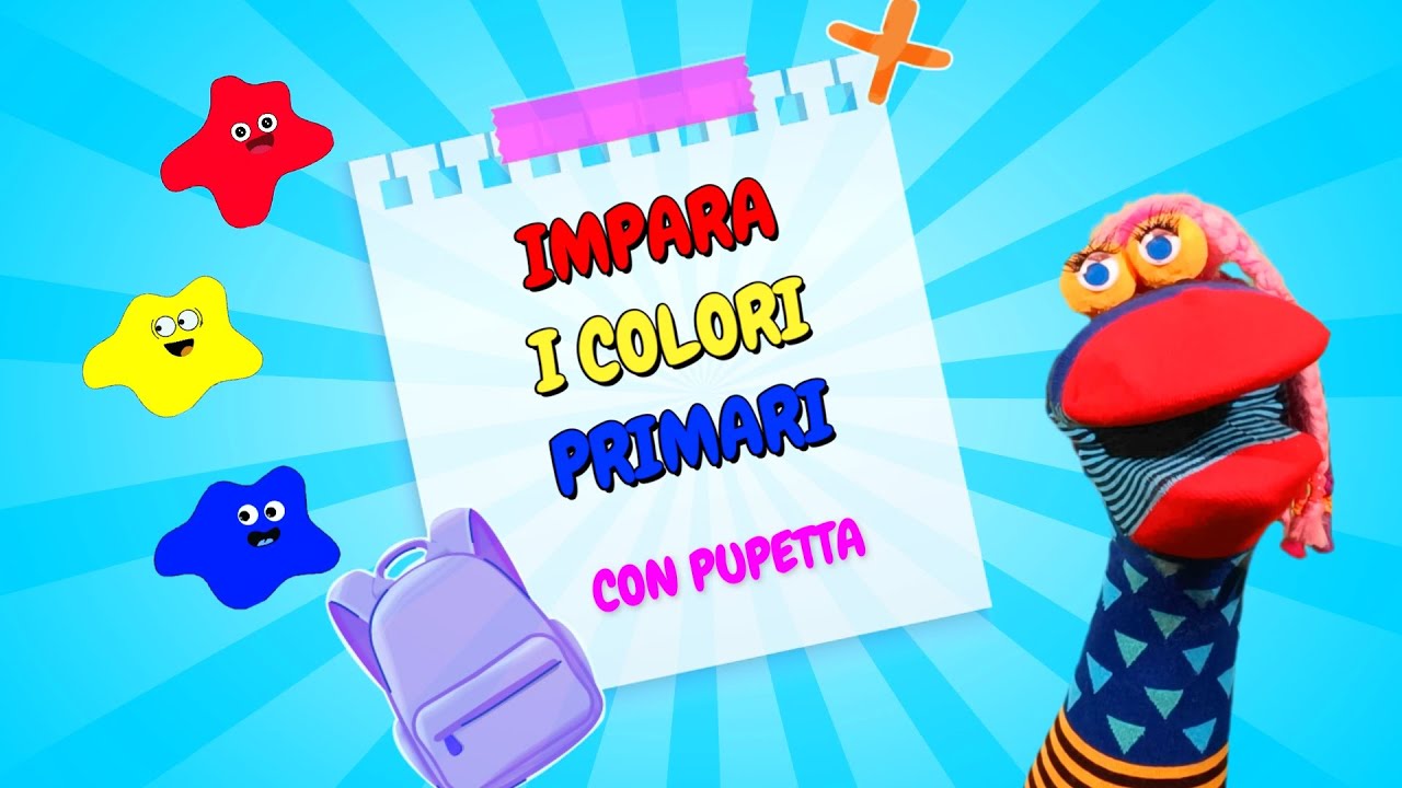 Watch Now I COLORI PRIMARI PER BAMBINI - Canzone con gioco interattivo! I COLORI PRIMARI PER BAMBINI - Canzone con gioco interattivo!