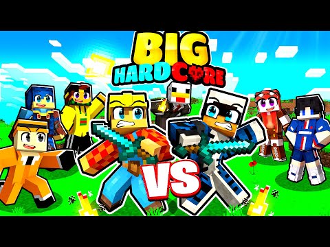 LET'S ENTER THE BIG HARDCORE OF YOUTUBERS! - Minecraft ITA