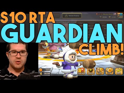Season 10 RTA Guardian Climb in SUMMONERS WAR World Arena!