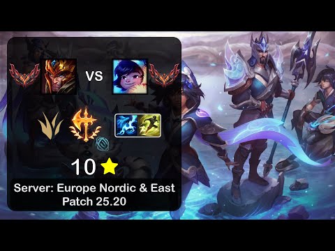 Jarvan IV Jungle vs Nunu - EUNE GrandMaster - Patch 25.20