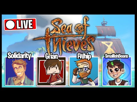 PLAYING SEA OF THIEVES WITH THE GANG!! | Ft. Grian, SmallishBeans & FWhip
