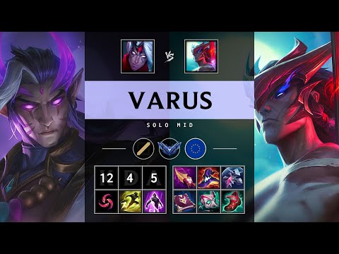 Varus Mid vs Yone - EUW Diamond Patch 25.15