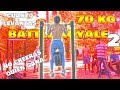 CUANTO LEVANTAS BATTLE ROYALE 2 *70KG NO LO CREERAS / DOMINADAS