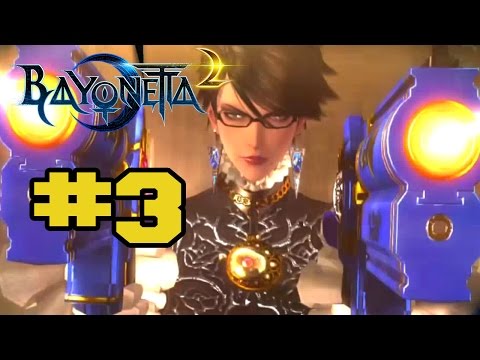 Bayonetta 2 - Walkthrough Part 3 Chapter 1: Noatun, The City of Genesis [2/2] [HD]
