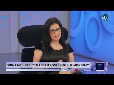 DOINA MELINTE: "10 ANI AM FOST ÎN TOPUL MONDIAL"  - OAMENI ȘI PĂRERI - CU DOINA MELINTE