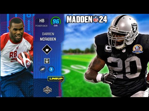 DARREN MCFADDEN MIGHT BE THE BEST FREE CARD IN MADDEN HISTORY | MADDEN 24