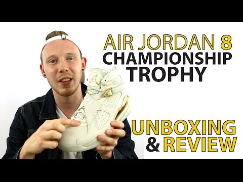 Análisis del trofeo del campeonato Air Jordan 8