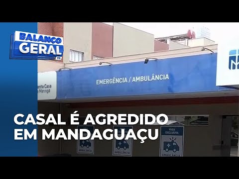 Homem é esfaqueado e mulher agredida em Mandaguaçu, no PR