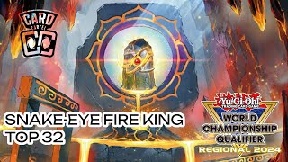 SNAKE-EYE FIRE KING LEDE FORMAT GREECE TOP 32