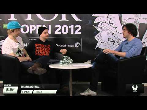 THOR Open Dota 2 Grand Final - nth.Loda & fnatic.N0tail interview