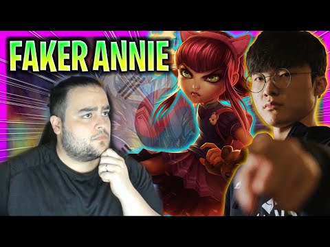 FAKER IS A MONSTER WITH ANNIE! - T1 Faker Plays Annie MID vs Akali!