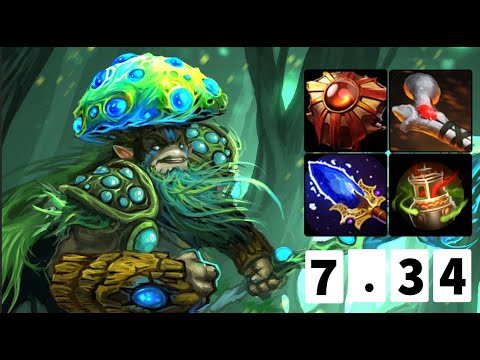 How to Play Nature's Prophet Support and get FREE MMR in 7.34