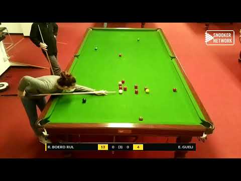 TORINO SNOOKER CLUB - REG. FIBIS PIEMONTE CAT. C 2020/21 - R. BOERO RUL vs E. GUELI