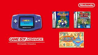 Play these Game Boy Advance titles with Nintendo Classics! (October 2026)