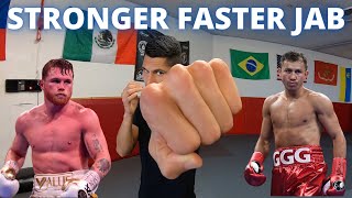 Land A STRONGER FASTER Jab | 4 Tips