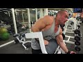 Bodybuilder Derek Duszynski Training Arms 6.5 Weeks Out From Competition