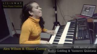Alex Wilson & Eliane Correa play the Steinway 2 Piano Festival, 17th March 2017