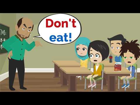 Mr. Abdul forces everyone to FAST! | Basic English conversation | Learn English | Like English