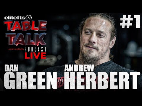 Table Talk Podcast #1 - Dan Green & Andrew Herbert | elitefts.com