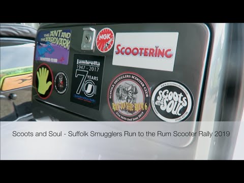 Scoots and Soul - Suffolk Smugglers Run to the Rum Scooter Rally 2019