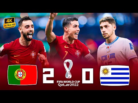 Ronaldo takes revenge on Uruguay in the World Cup 🏆 (2022) 🔥 Portugal {2-0} Uruguay 💥 4K UHD quality