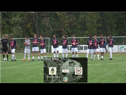 U15 R. OLYMPIC CLUB CHARLEROI 0 - 2 R.F.C.DE LIÈGE U15 - SAMEDI 25/10/2025 - 13H