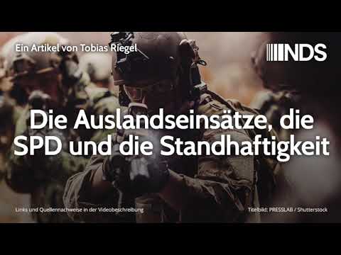 Die Auslandseinsätze, die SPD und die Standhaftigkeit | Tobias Riegel | 19.09.2019