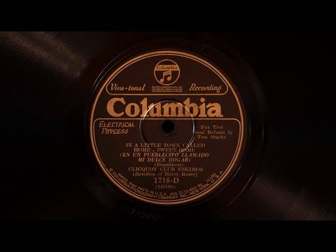 In a Little Town Called Home Sweet Home • Clicquot Club Eskimos (Victor Credenza)