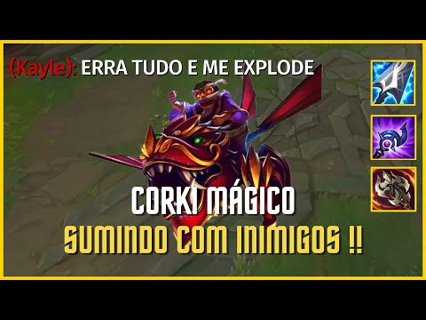 CORKI MID COM ESSA BUILD É IMORAL | [ERREI TUDO E CARREGUEI] | League of Legends