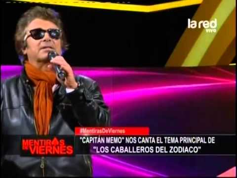 Capitán Memo canta la canción de "Los caballeros del zodiaco"