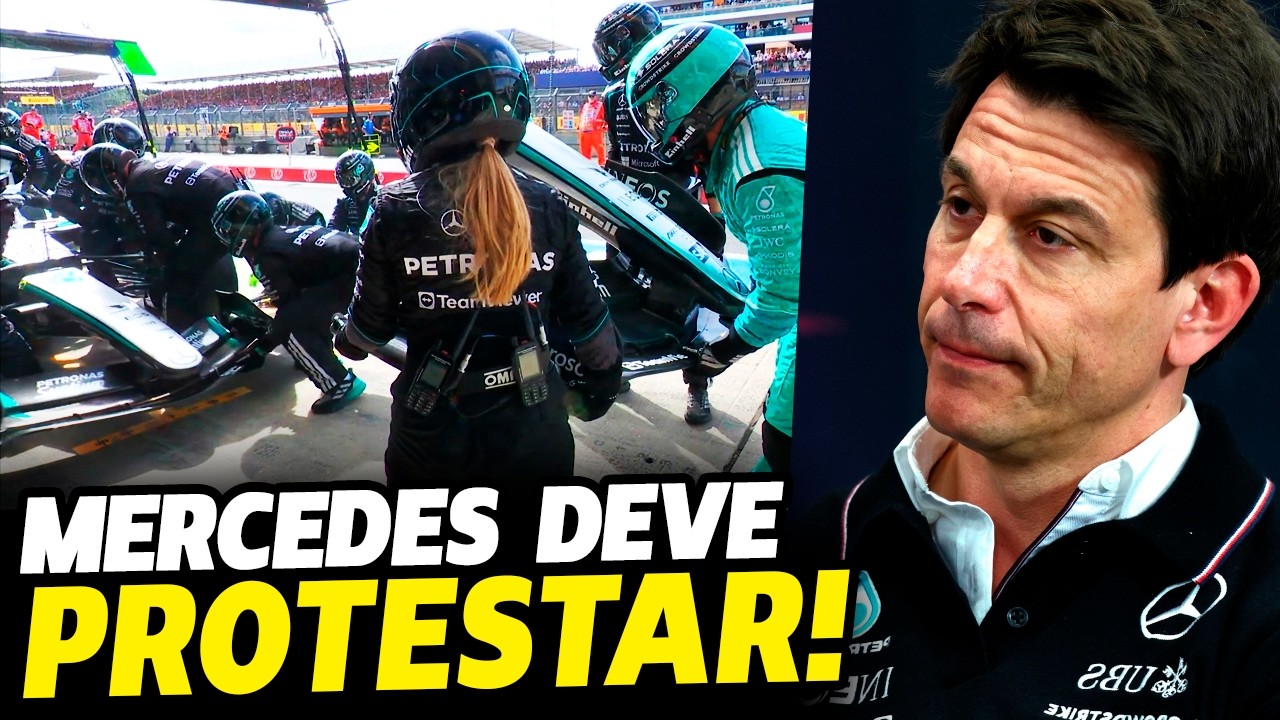 🚨MERCEDES REVOLTADA COM PUNIÇÃO E ANALISE PROTESTAR NA FIA POR PONTOS DE ANTONELLI | FÓRMULA 1