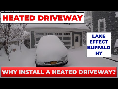 Why Did I Install a Heated Driveway in Buffalo, NY?  This is Why - Episode 38 [12-26-2020]