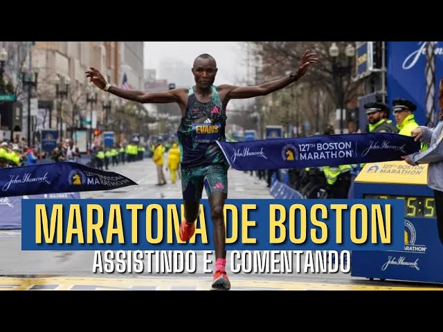 MARATONA de BOSTON 2024 - Assistindo e comentando