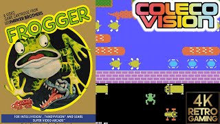 Frogger Colecovision 4k Gameplay