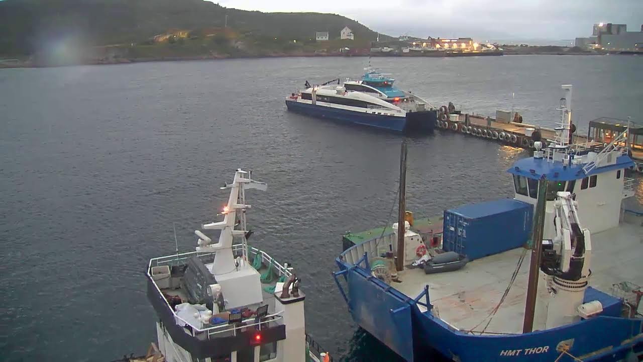 Live webcam view of Puerto de Bodø desde Sjøgata