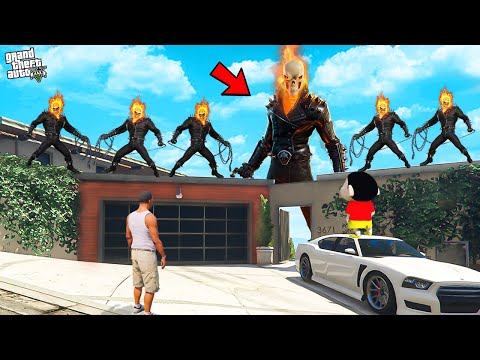 Franklin Found Fake Ghost Riders in GTA 5 !