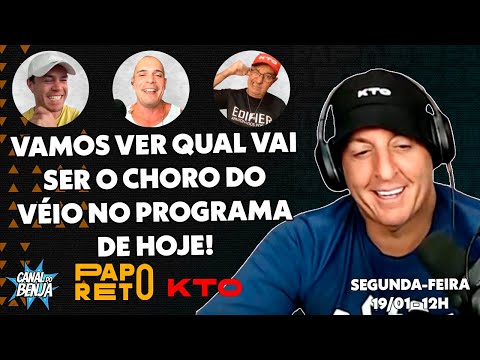 Papo Reto com Benja, Gladiador, Mano e Véio - ep. 523 - 19/01/2026