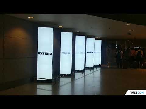 New digital display array calls out to travellers at Mumbai Airport