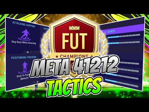 META *END GAME* 41212(2) CUSTOM TACTICS + INSTRUCTIONS | BEST FORMATION | FIFA 21
